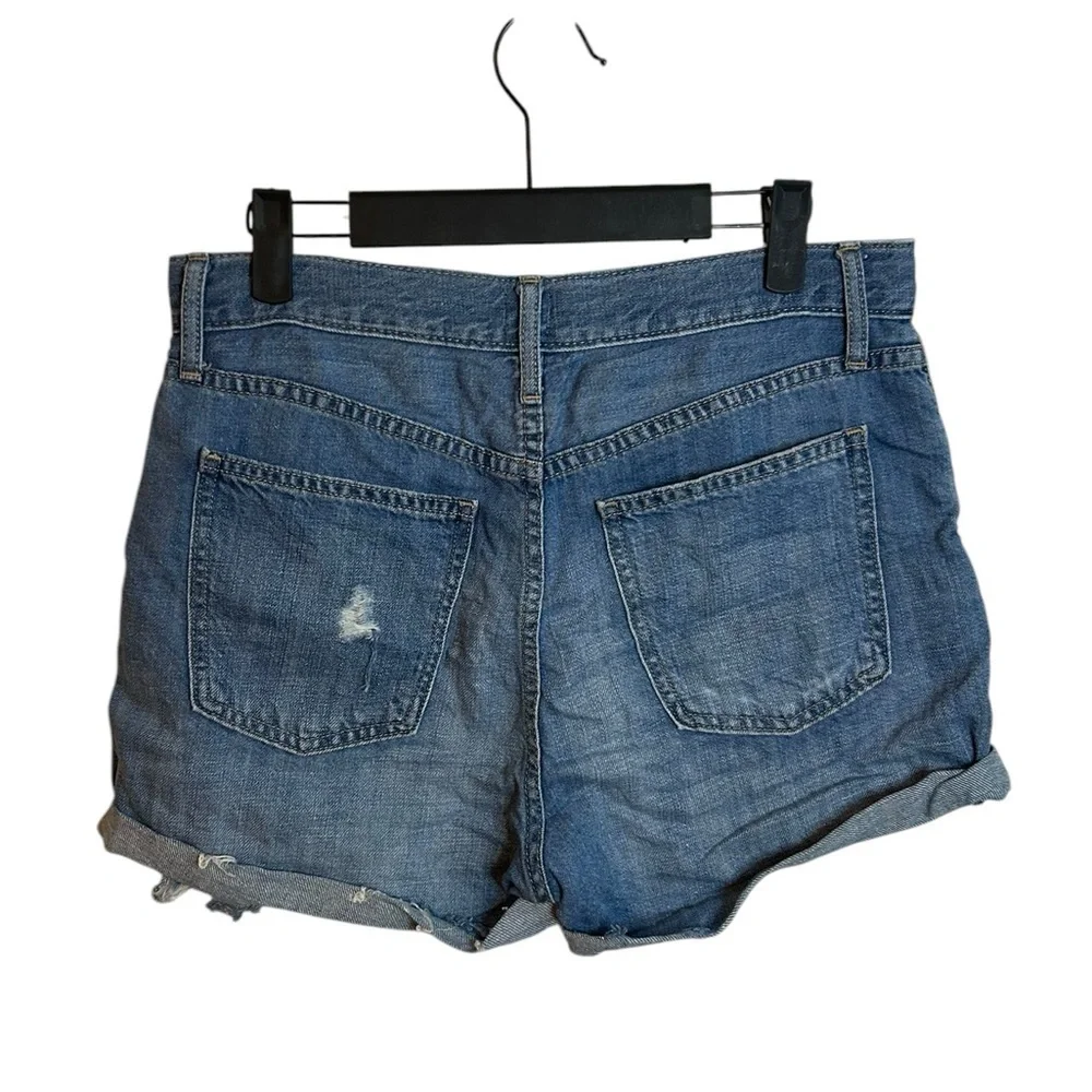 Gap Lightweight Distressed Denim Shorts